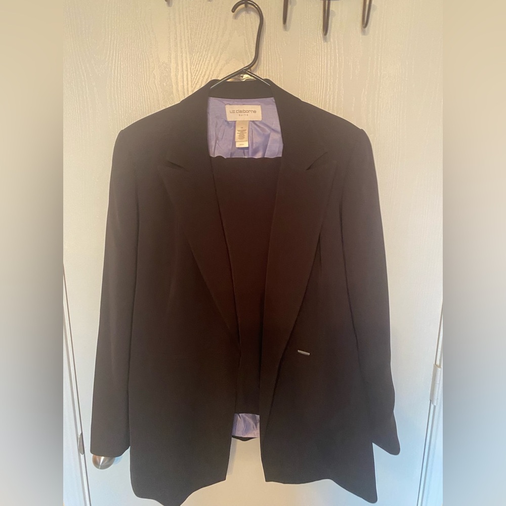 Liz Claiborne Classic Dark Blue Pantsuit
